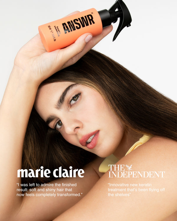 At-home keratin treatment